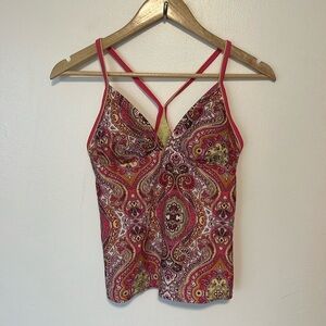 EUC Athleta Tankini Swim Top. Size small